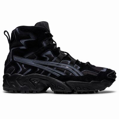 Asics Gel-Nandi Hi - Miesten Tennarit - Mustat/Harmaat